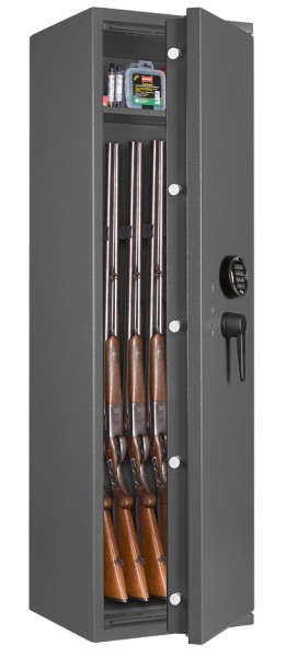 Waffenschrank Grad 0 / 1 EN 1143-1 Gun Safe 0-5 mit Zahlenschloss