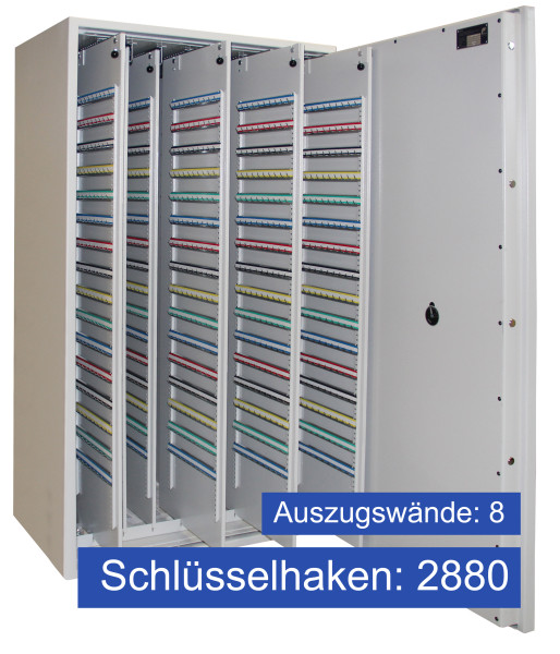 Schlüsseltresor Format STL 2880 EN 1143-1 für 2880 Schlüssel